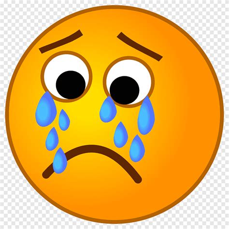 emoji triste chorando